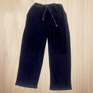 Cozy Chaps Drawstring Pants - black - small